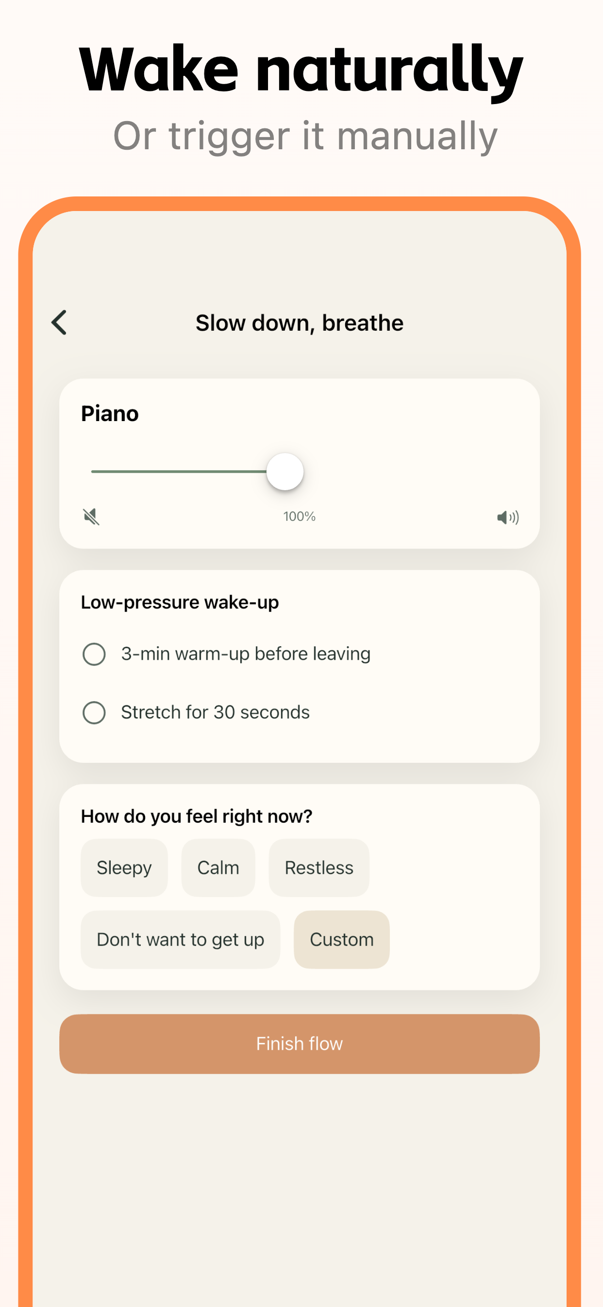 Sunny Breath promotional image 3: flow session view